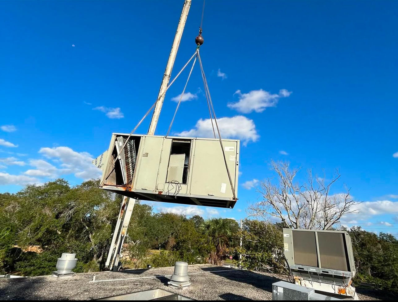 Tropicool commercial HVAC equipment replacement project